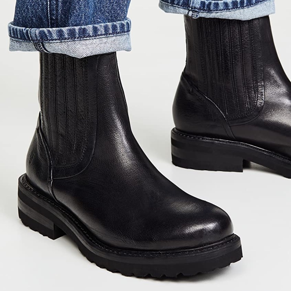 Frye Women's Ella Moto Chelsea Boot